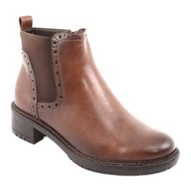 Hnědé boty Jodhpur boty Filippo 957 hnědý 1
