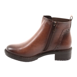 Hnědé boty Jodhpur boty Filippo 957 hnědý 2