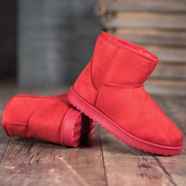 SHELOVET Červený Mukluki 1