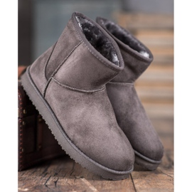 SHELOVET Šedý Mukluki šedá 1