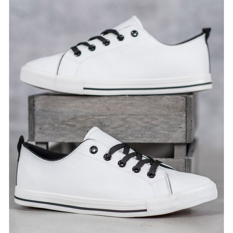 SHELOVET Pohodlné tenisky bílý 2