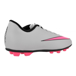 Kopačky Nike Mercurial Vortex Ii FG-R Jr 651642-060 šedá bílý 2