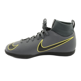 Sálová obuv Nike Mercurial Superfly X 6 Club Ic Jr AH7346-070 šedá 2