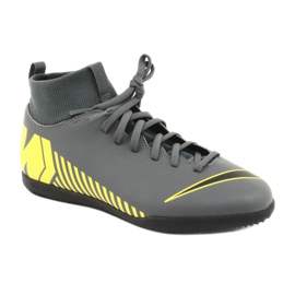 Sálová obuv Nike Mercurial Superfly X 6 Club Ic Jr AH7346-070 šedá 1