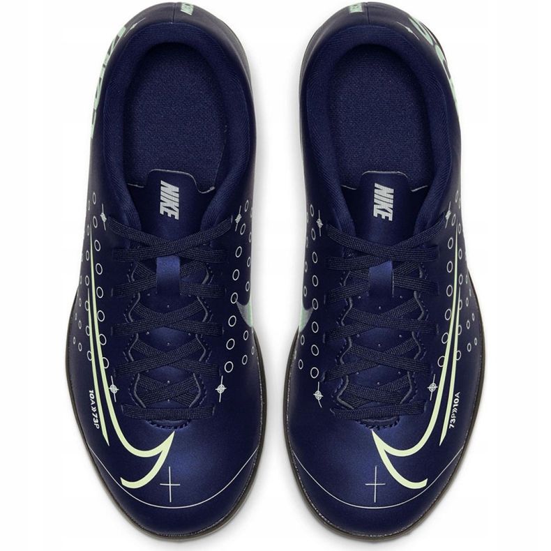 Kopačky Nike Mercurial Vapor 13 Club Mds Tf Jr CJ1179-401 vícebarevný námořnická modrá 1