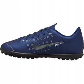 Kopačky Nike Mercurial Vapor 13 Club Mds Tf Jr CJ1179-401 vícebarevný námořnická modř 2