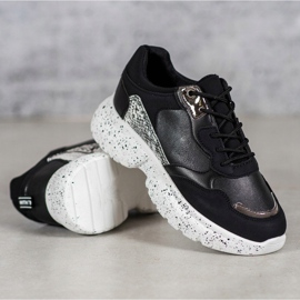 Mckeylor Módní tenisky černý 2