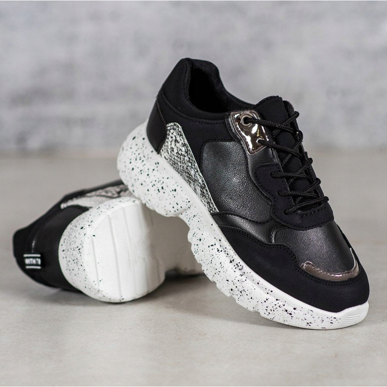 Mckeylor Módní tenisky černý 2