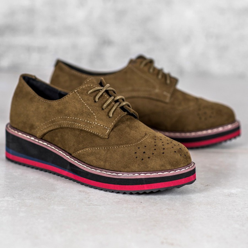 Vices Olivové boty vícebarevný zelená 1