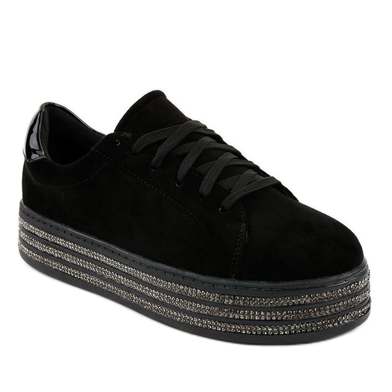 Černé tenisky zdobené dámskými G280 černá 1