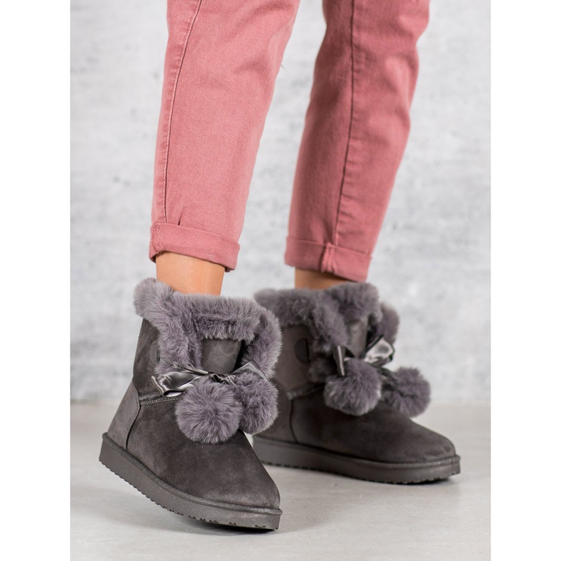 Módní šedá Mukluki 1