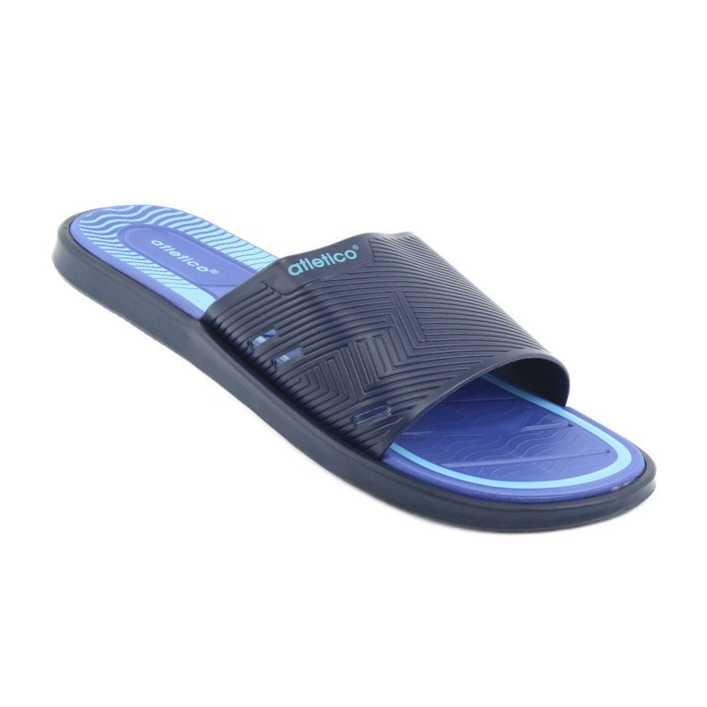 Námořnické modré pantofle Atletico do bazénu námořnická modrá modrý 1