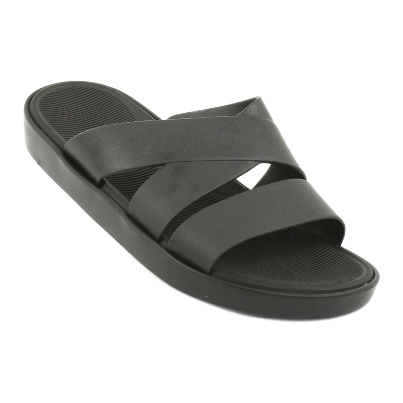 Černé pantofle na platformě Atletico 185 černý 1