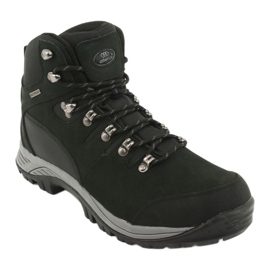 Atletico 66176 černá svázaná turistická obuv černý 1