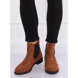 Hnědé boty Jodhpur B-6856 Camel hnědý 2