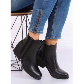 Černé kozačky Jodhpur, černé 6391 černé černý 1