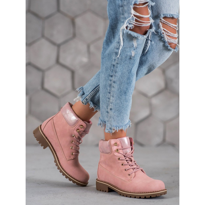 Super Me Vázaní lovci růžový 1