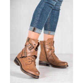 SHELOVET Módní dělníci hnědý 1