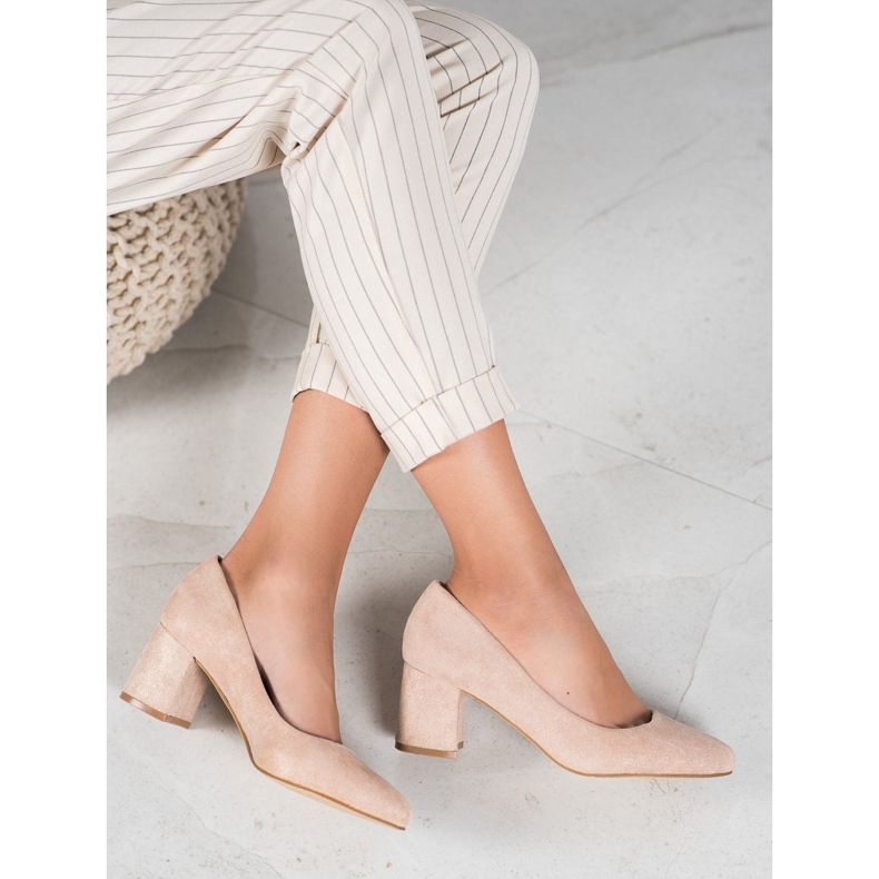 Vinceza Práškové pumpy růžový 2