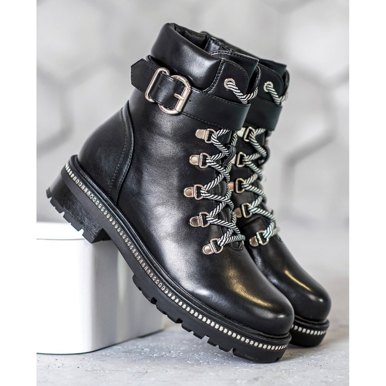 Seastar Černí dělníci se sponou černá 1 Seastar Černí dělníci se sponou černá 1