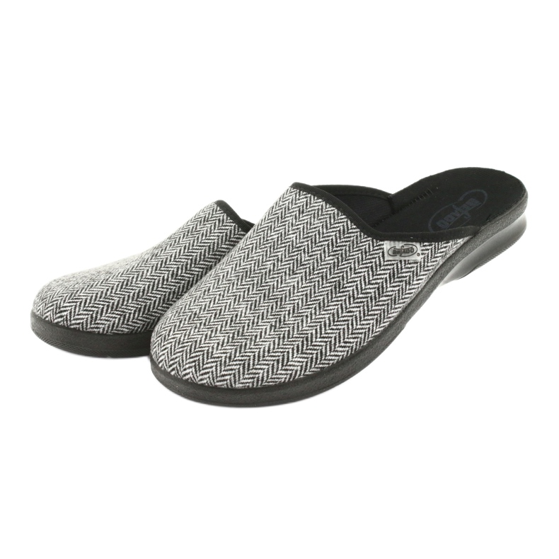 Pánské boty Befado pu 548M023 černý šedá 3