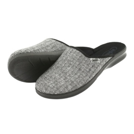 Pánské boty Befado pu 548M023 černý šedá 4