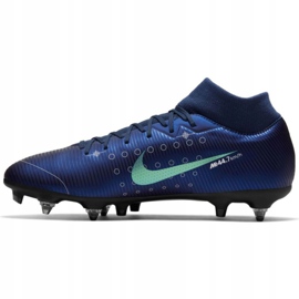 Kopačky Nike Mercurial Superfly 7 Academy Mds Sg Pro Ac M CK0014-401 námořnická modrá námořnická modrá 2 Kopačky Nike Mercurial Superfly 7 Academy Mds Sg Pro Ac M CK0014-401 námořnická modrá námořnická modrá 2