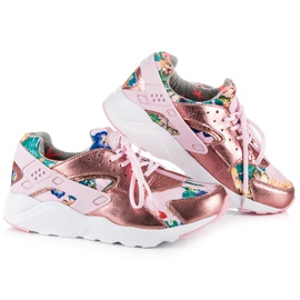 Kylie Stylové Dámské Boty růžový 1