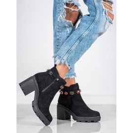 Seastar Boty na platformě černý 1