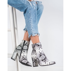 Seastar Snake Print Boot bílý černý vícebarevný 1