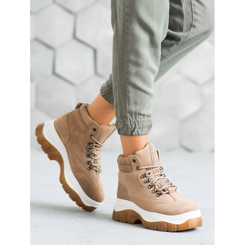 Seastar Trapery na platformě hnědý 1