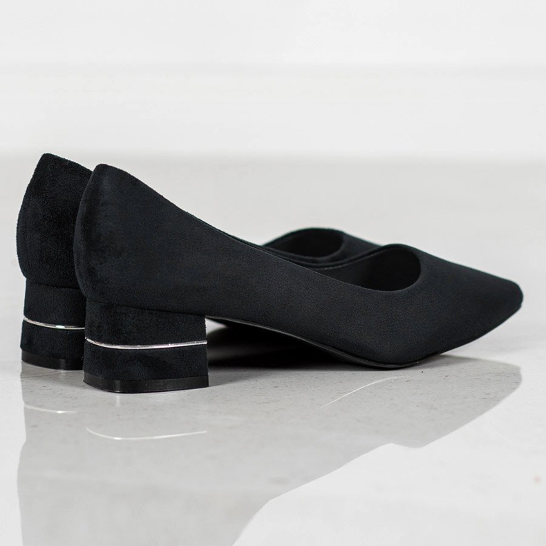 Goodin Lodičky s ozdobným páskem černý 2