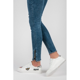 Seastar Armádní tenisky s nášivkami bílý 1