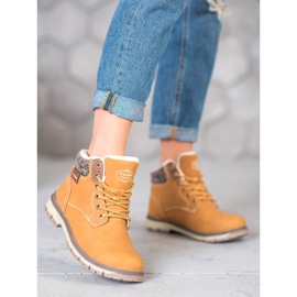 Arrigo Bello Krajkové upínáky hnědý 1