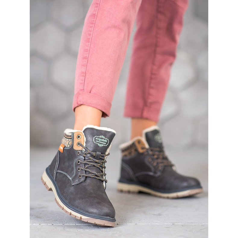 Arrigo Bello Krajkové upínáky šedá 2 Arrigo Bello Krajkové upínáky šedá 2