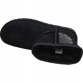 Logo Ugg Classic Mini Rubber W 1108231-BLK černý 2