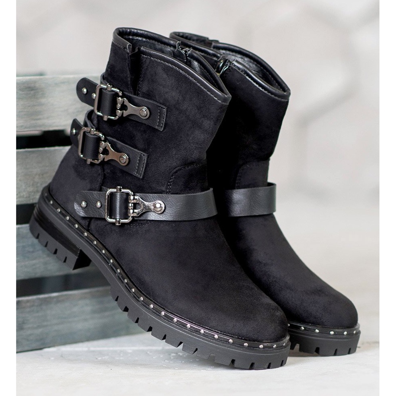 Lovery Pracovníci na semiši černá 1