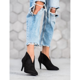 Filippo Sexy kozačky na vysokém podpatku černá 2