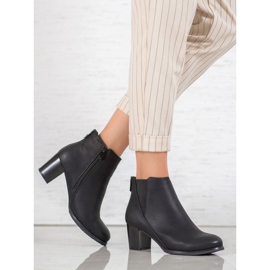 J. Star Módní kozačky černá 1