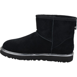 Ugg Classic Mini Ugg Rubber Logo W 1110087-BMT Boty černý 1