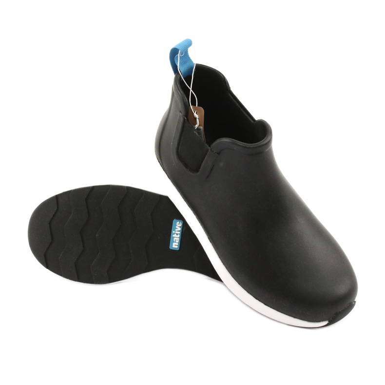 Native Ap Rain Jiffy Black Shell White Jiffy Rubber bílý černá 3