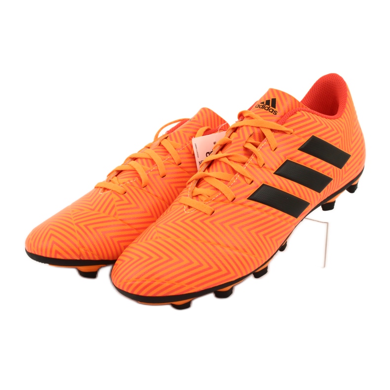 Kopačky Adidas Nemeziz 18.4 FxG M DA9594 oranžový 2