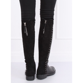 Jezdecké boty se silnou izolací černé G3369A Black černá 2