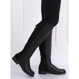 Jezdecké boty se silnou izolací černé G3369A Black černý 1