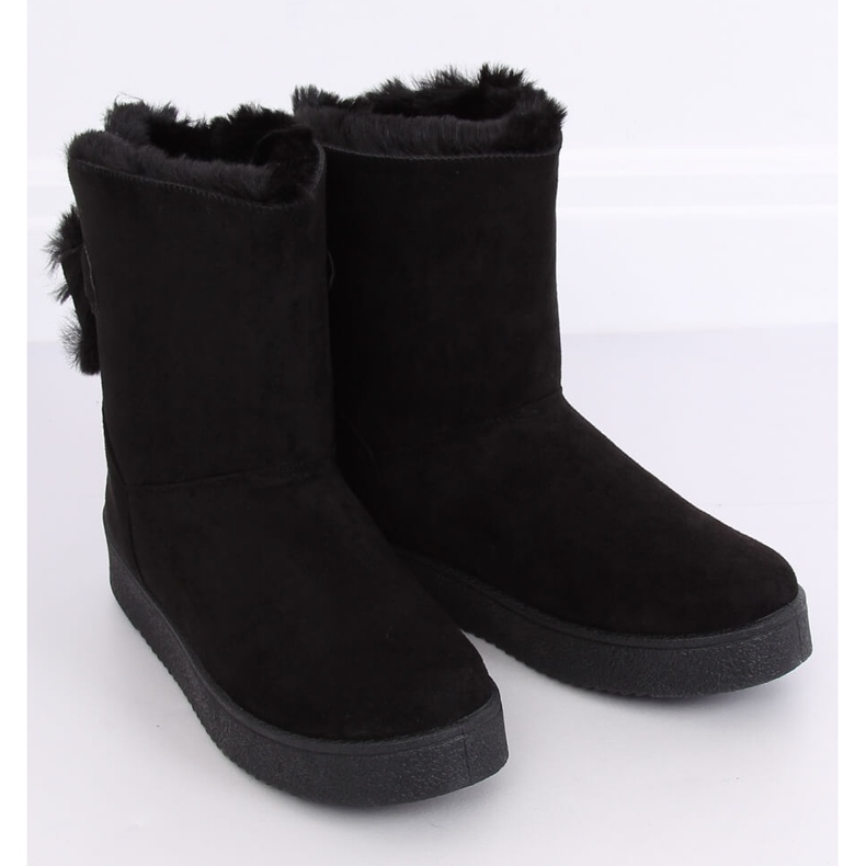 Lyžařské boty emusy black LV70P Black černý 2