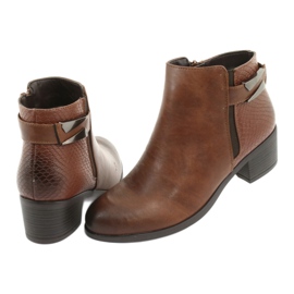 M.Daszyński Boty Jodhpur se sponou Daszyński 1919 bronz hnědý 5