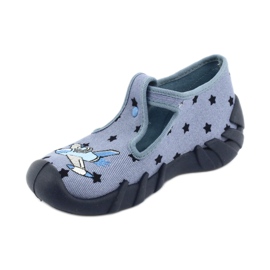 Barevné dětské boty Befado 110P345 modrý 3