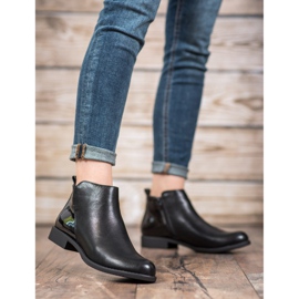 J. Star Boty na podpatku černá 2 J. Star Boty na podpatku černá 2