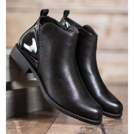 J. Star Boty na podpatku černá 1 J. Star Boty na podpatku černá 1