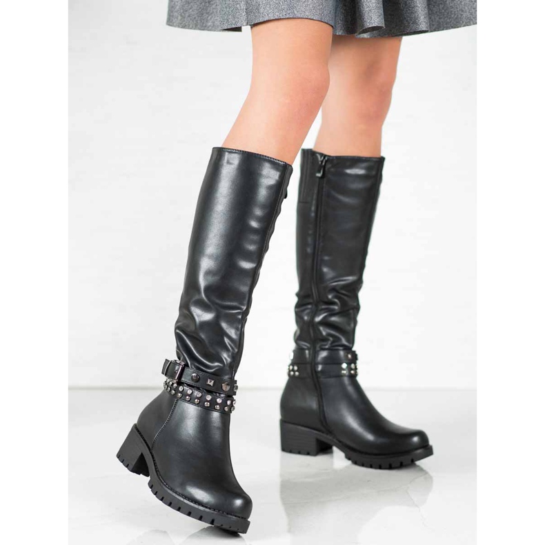 Nio Nio Boty na platformě černý 2